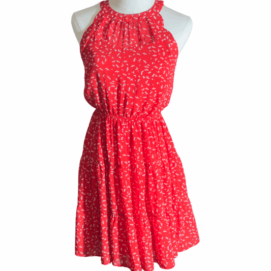 Little Red Dress - Size 2 Petite | Stylish & Elegant - Monteau