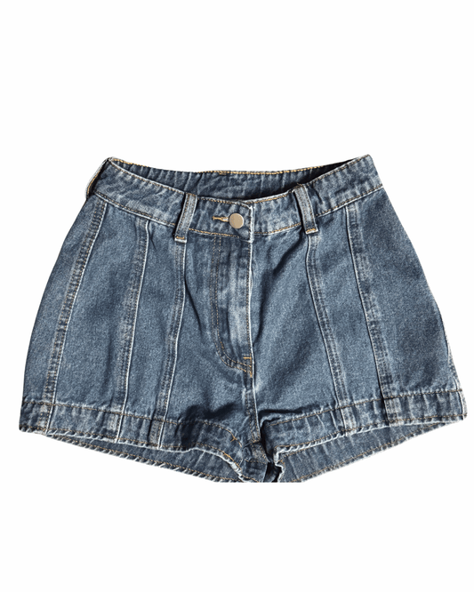 Shein Denim Shorts (27 petite) - The Petite Suite  