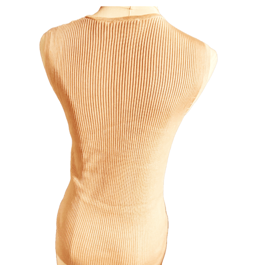 Nordstrom Sleeveless Fitted Light Pink Sweater (size small petite) - The Petite Suite  